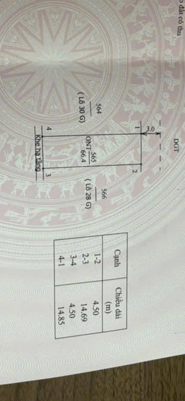 Đất nền TĐC Vũ Lạc Thái Bình 66.4m² - Đầu tư sinh lời hấp dẫn!