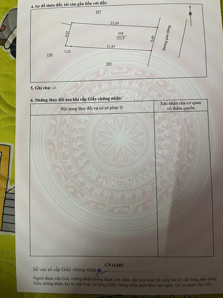 Đất thổ cư Thịnh Đán, Thái Nguyên 152m² giá chỉ 2 tỷ - Sổ hồng chính chủ!