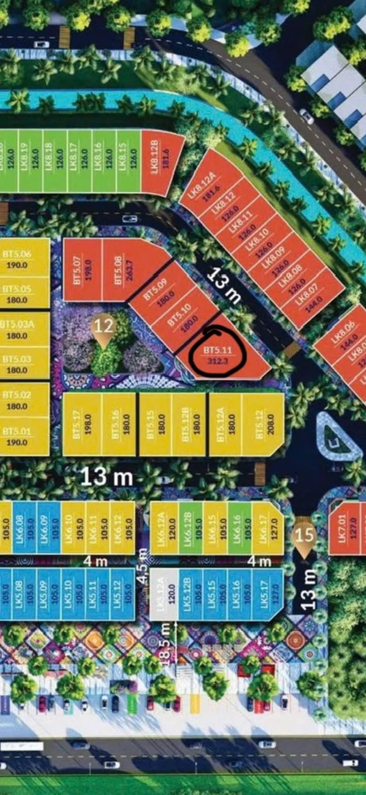 Townhouse Flamingo Ba Sao 312.3m² - Thiết kế tự do, giá thỏa thuận!