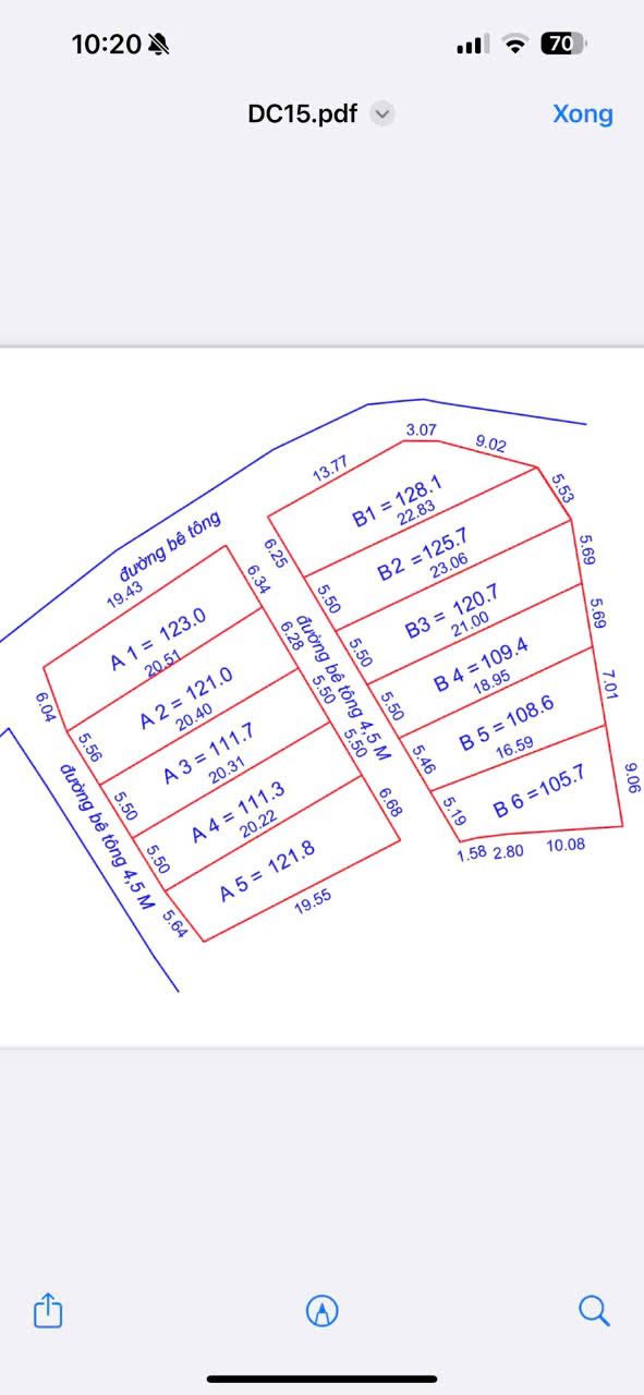 Đất thổ cư Nhạo Sơn, Lập Thạch 105m² giá 500 triệu - Cơ hội đầu tư tuyệt vời!