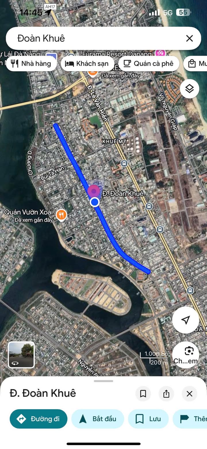 Đất nền Đoàn Khuê, Khuê Mỹ, Đà Nẵng 125m² giá 9 tỷ - Đầu tư sinh lời ngay!