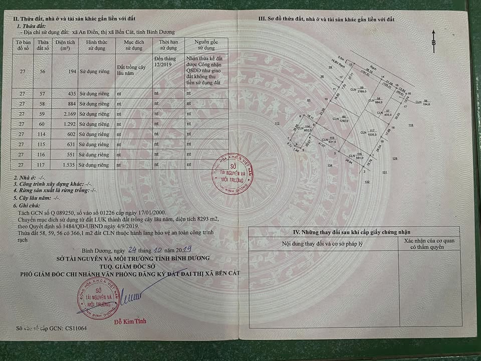 Đất An Điền Bến Cát 8293m² giá 17 tỷ - Cơ hội đầu tư hấp dẫn!