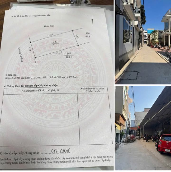 Đất nền đẹp tại ngõ 403 Bình Lộc, Tân Bình, Hải Dương 51.1m² - Giá chỉ 2.09 tỷ!