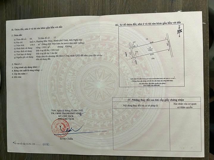 Nhà Bến Thủy 136m² giá 5.79 tỷ - Vị trí đắc địa, tiện ích đầy đủ!