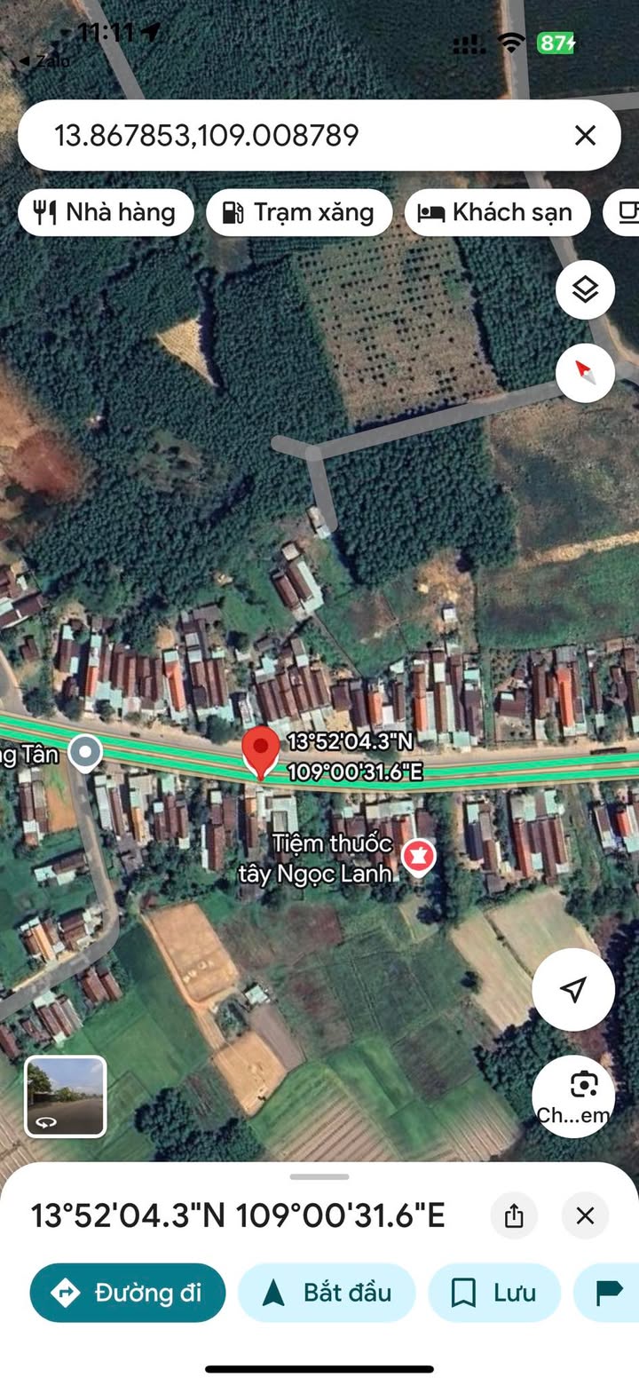 Đất mặt tiền Quốc Lộ 19 Tây Sơn 100m² giá 1.1 tỷ - Pháp lý rõ ràng, sổ hồng sẵn!