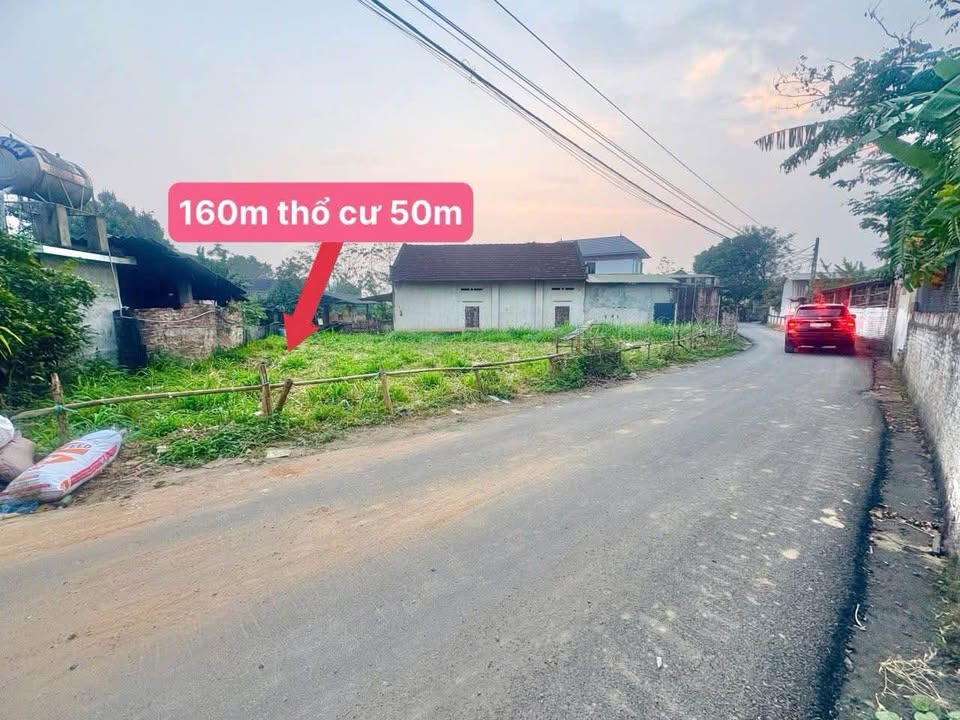 Đất thổ cư 160m² tại Tam Dương, Vĩnh Phúc - Sổ đỏ chính chủ, giá 700 triệu hấp dẫn!