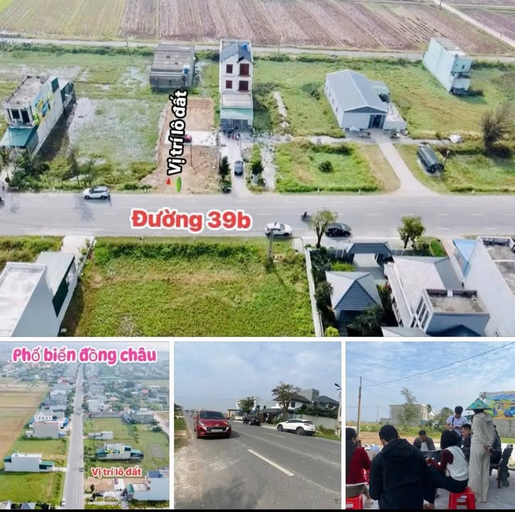 Đất nền Đồng Châu, Tiền Hải 168m² giá 1.1 tỷ - Cơ hội đầu tư hấp dẫn!