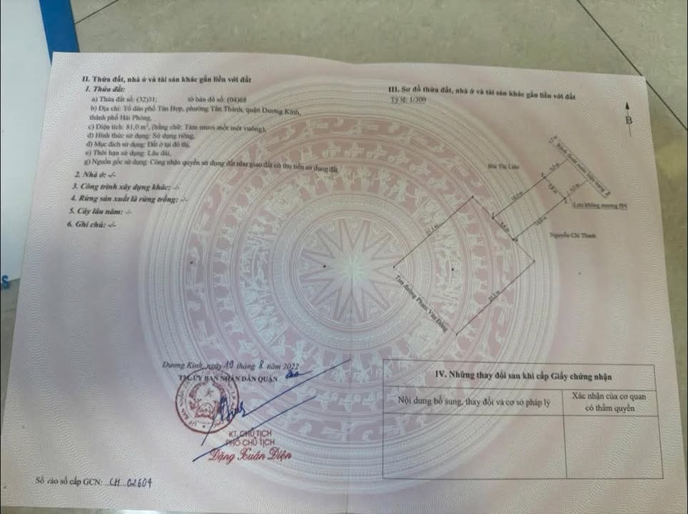 Đất nền Hợp Đức Đồ Sơn 81m² giá 4 tỷ - Chính chủ bán gấp mặt đường 353!