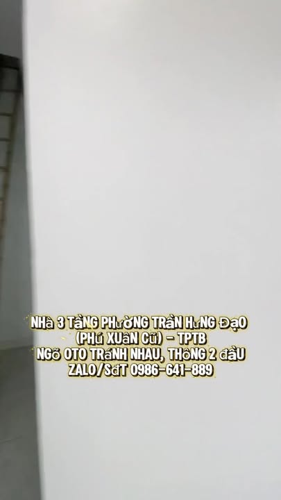 Nhà 3 tầng Phú Xuân 40m² - Lô góc, ô tô tránh nhau, giá thỏa thuận!