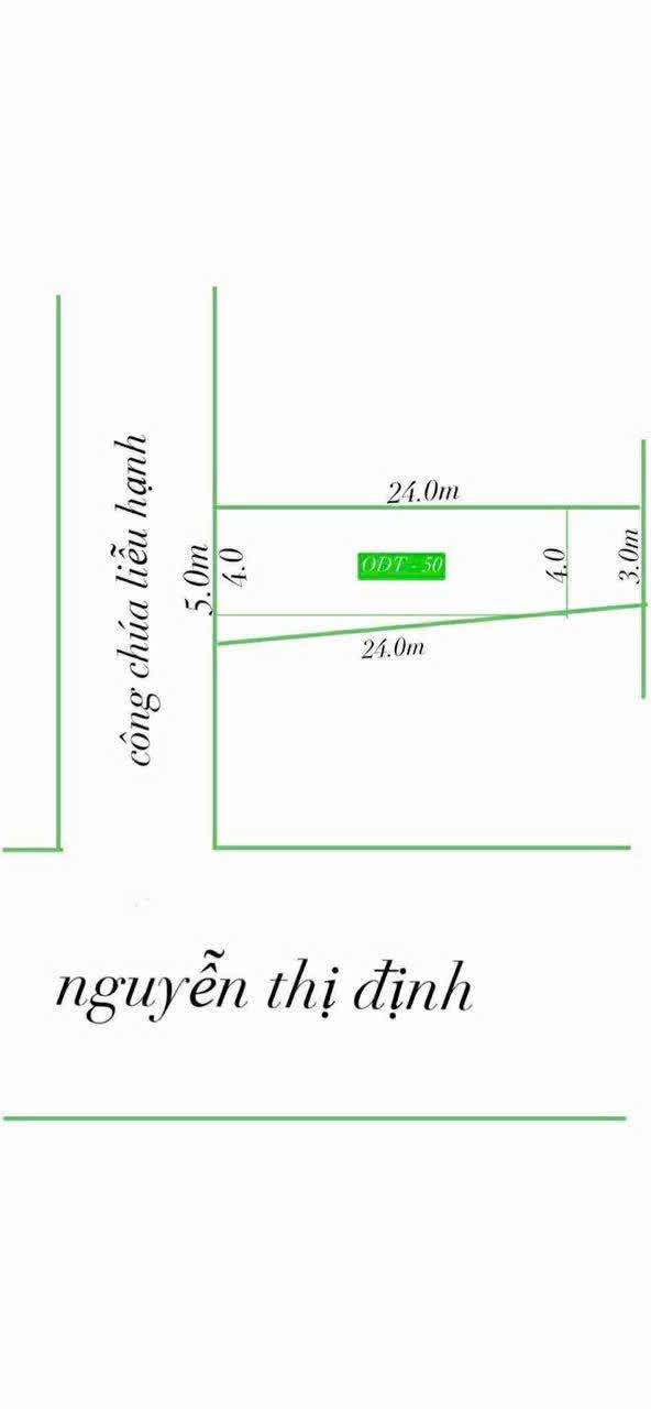 Đất mặt tiền đường Công Chúa Liễu Hạnh, Bảo Ninh 120m² giá 1.6 tỷ - Cơ hội đầu tư hấp dẫn!