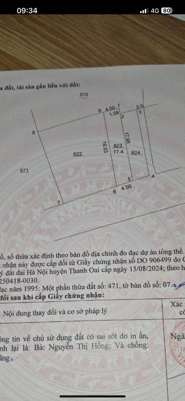 Nhà mặt đường Thanh Mai, Thanh Oai 77m² giá 4 tỷ - Kinh doanh đỉnh cao!