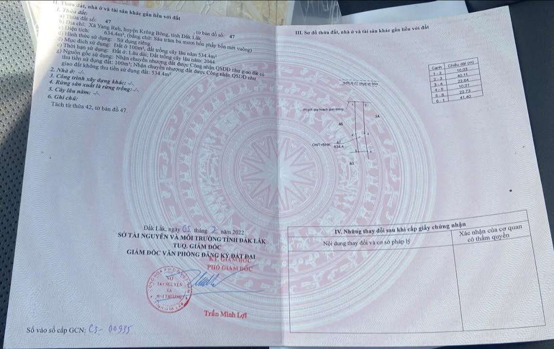 Đất nền quốc lộ 27, xã Yang Reh, 620m² - Giá siêu rẻ chỉ 86 triệu!