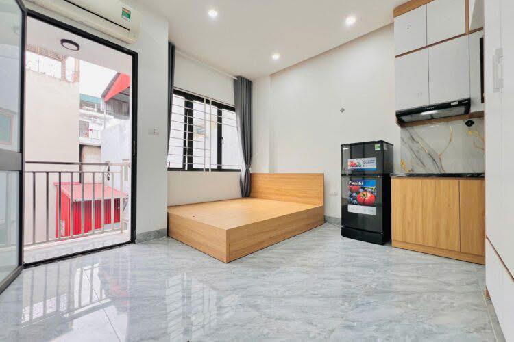 Căn hộ cho thuê tại Đường Láng, Đống Đa 30m² giá 5.2 triệu - Full nội thất tiện nghi