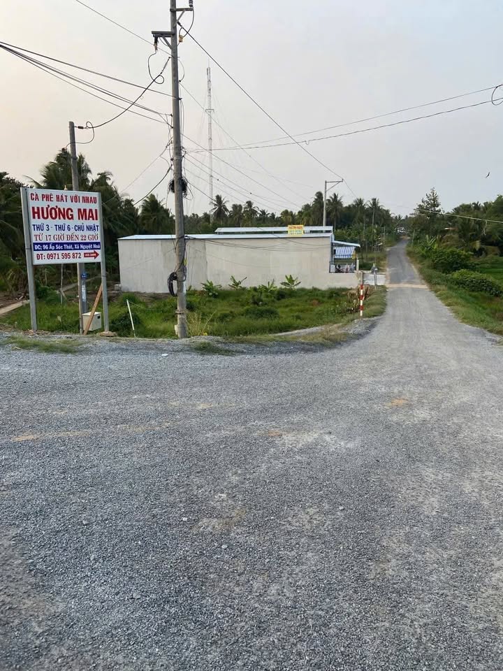 Đất nền mặt tiền đường nhựa 5m, phường Nguyệt Hóa, 143m² - Đầu tư sinh lời ngay!