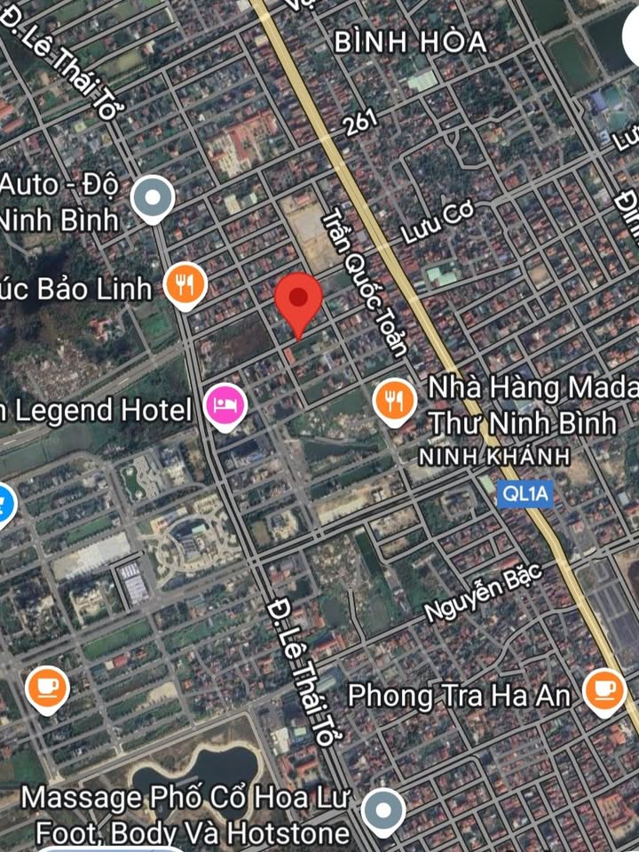 Đất nền Ninh Khánh 92m² giá 6.3 tỷ - Hướng Nam, đường rộng 15m thuận tiện