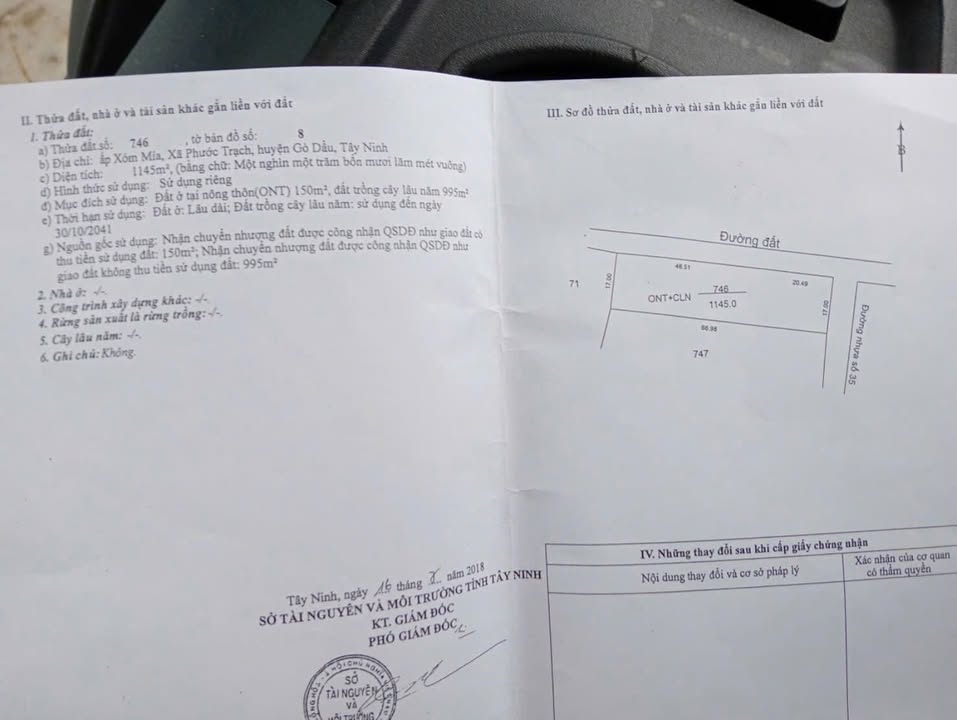Đất nền Gò Dầu 1156m² giá 15.5 tỷ - Lô góc 2 mặt tiền, có nhà cấp 4!