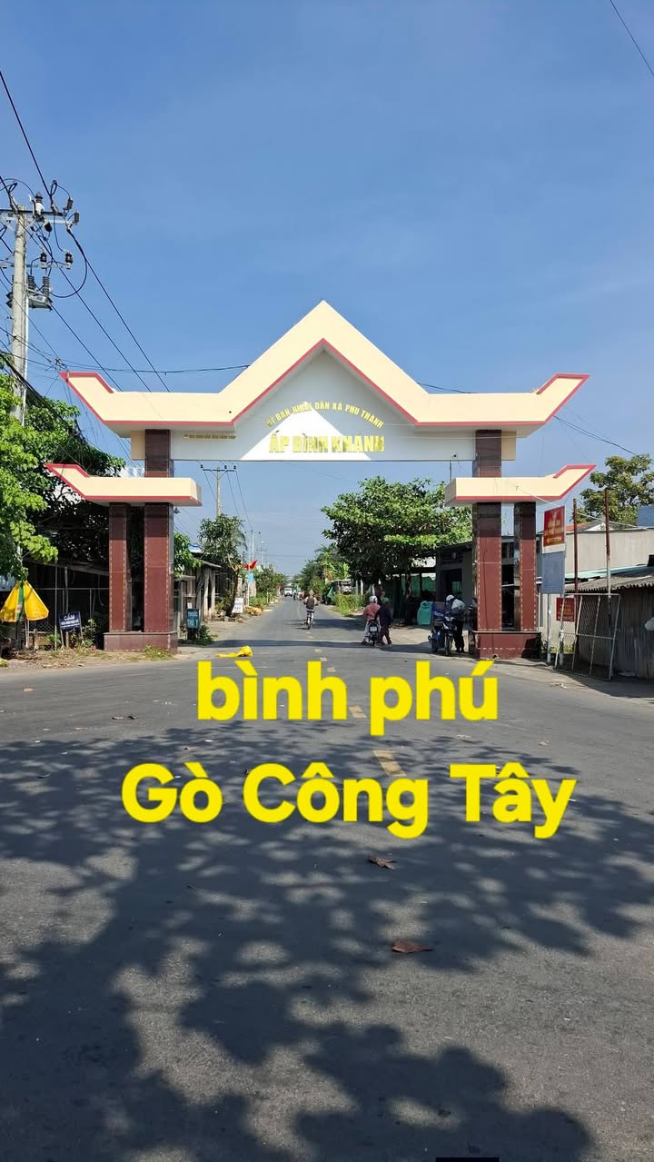 Bán 4 Lô đất ấp Bình Ninh, huyện Gò Công Tây, 250m² chỉ 515 triệu - Đường xe hơi rộng rãi!