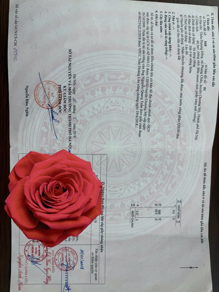 Đất nền Phượng Đồng, Chương Mỹ 49m² giá chỉ 3 tỷ - Cơ hội đầu tư tuyệt vời!