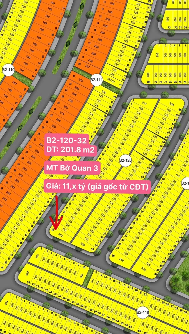 Đất nền dự án Đầm Sen, Hòa Quý, Ngũ Hành Sơn 201.8m² giá 11 tỷ - Đầu tư sinh lời hấp dẫn!