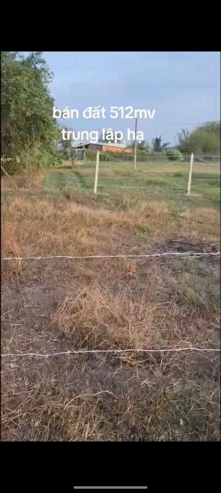 Lô đất vườn 512m² xã Trung Lập Hạ, Củ Chi - Giá chỉ 980 triệu, chốt gấp!