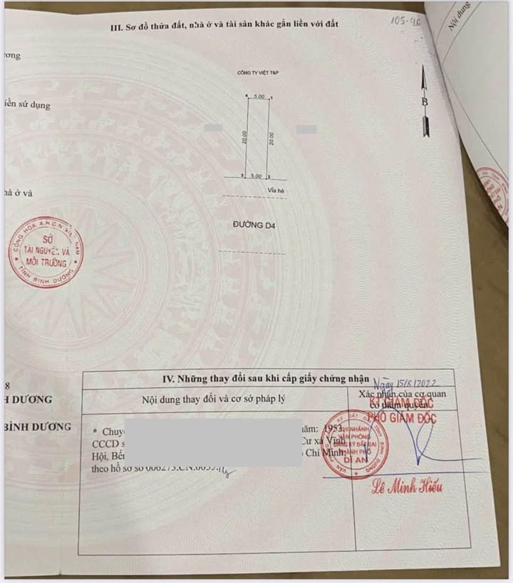 Nhà cấp 4 mặt tiền D4, Dĩ An 100m² giá 6 tỷ - Khu vực kinh doanh sầm uất!