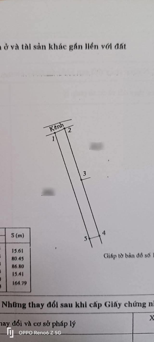 Đất ruộng Tân Hoà, Tân Thạnh 2565m² giá 921 triệu - Mặt tiền kênh thuận lợi!