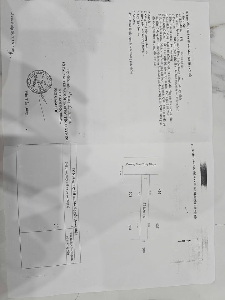 Đất thổ cư 300m² mặt tiền nhựa An Hòa, Trảng Bàng chỉ 2.4 tỷ - Cơ hội đầu tư sinh lời!