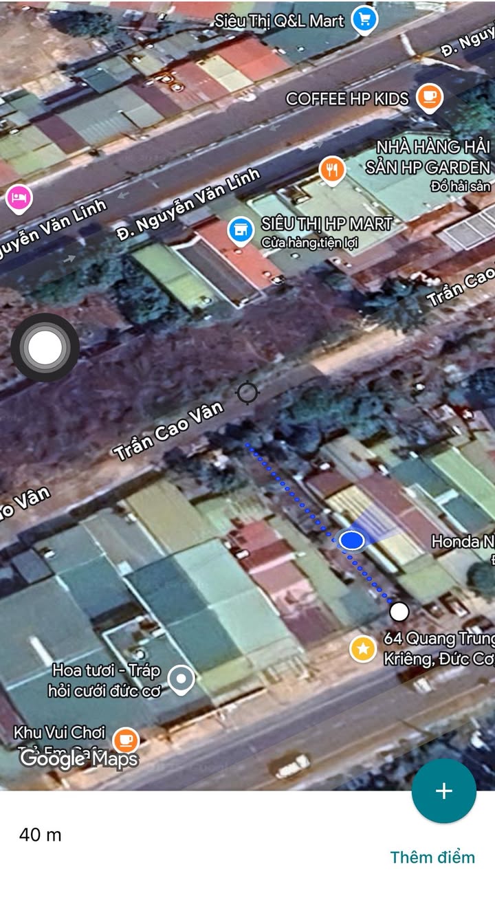 Đất mặt tiền đường Quang Trung, Đức Cơ 200m² giá 2.55 tỷ - Kinh doanh sầm uất!