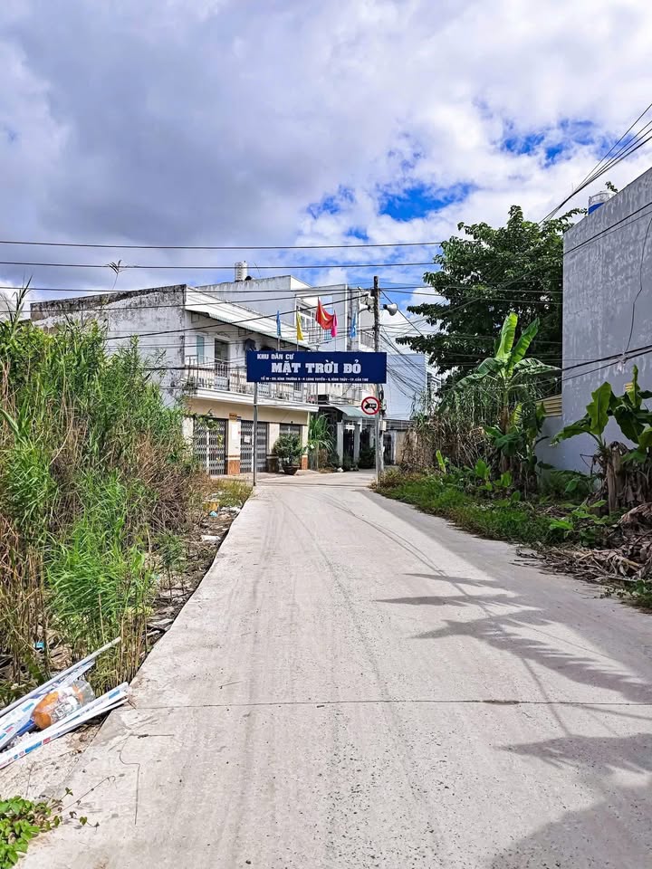 Đất nền khu dân cư Mặt Trời Đỏ, Long Tuyền, 80m² - Sổ đỏ chính chủ, giá tốt thương lượng!