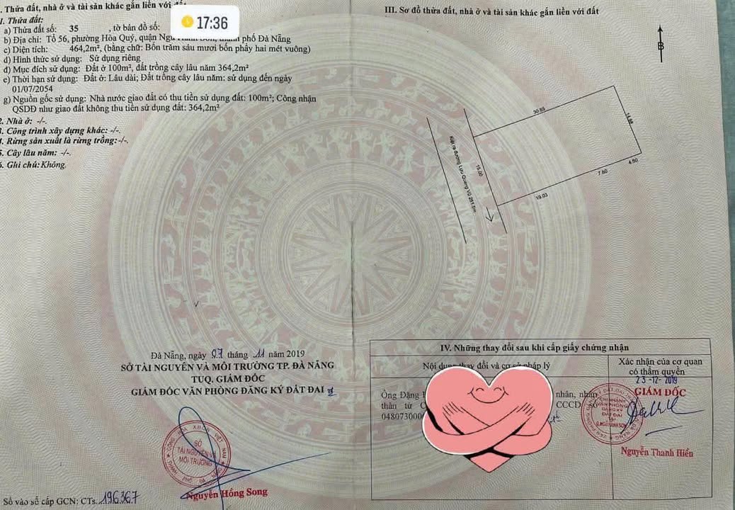 Đất nền mặt tiền Khái Tây 2 quận Ngũ Hành Sơn 450m² giá 12 tỷ - Đầu tư sinh lời lý tưởng!