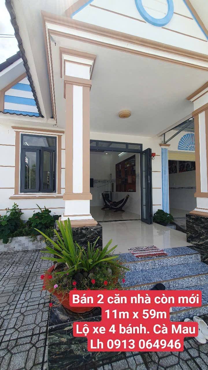 Nhà cấp 4 An Xuyên, Cà Mau 659m² giá 2 tỷ - Nhà mới vào ở ngay!