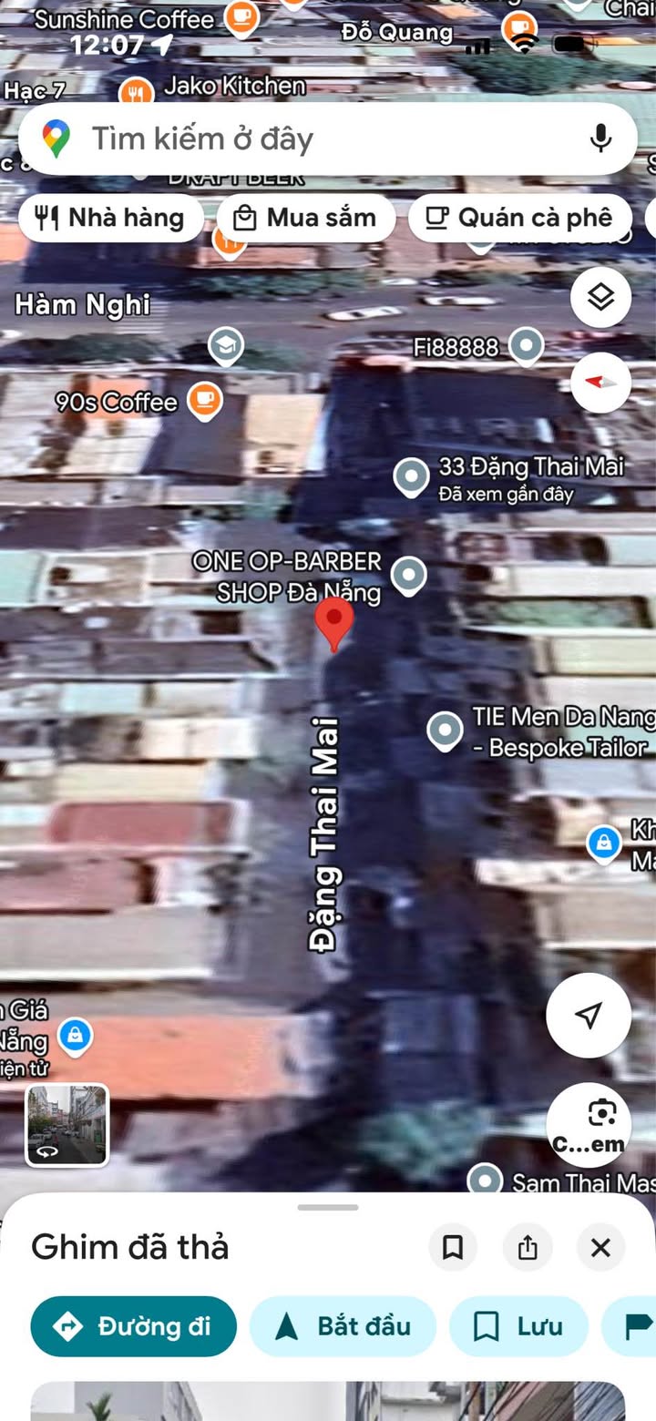 Nhà 2 tầng mặt tiền Đặng Thai Mai, Đà Nẵng 81m² giá 11 tỷ - Vị trí đắc địa gần sân bay!