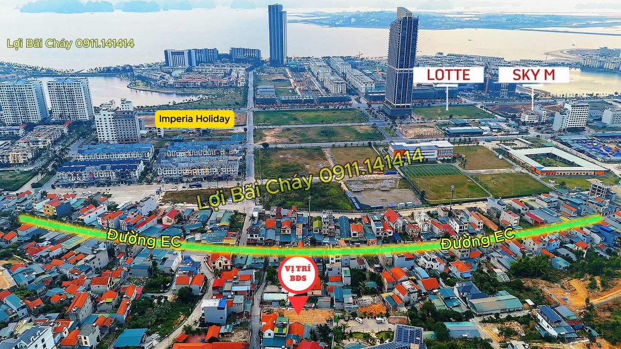 Đất Hùng Thắng Hạ Long 47m² giá 2 tỷ - Sổ đỏ chính chủ, view biển tuyệt đẹp!