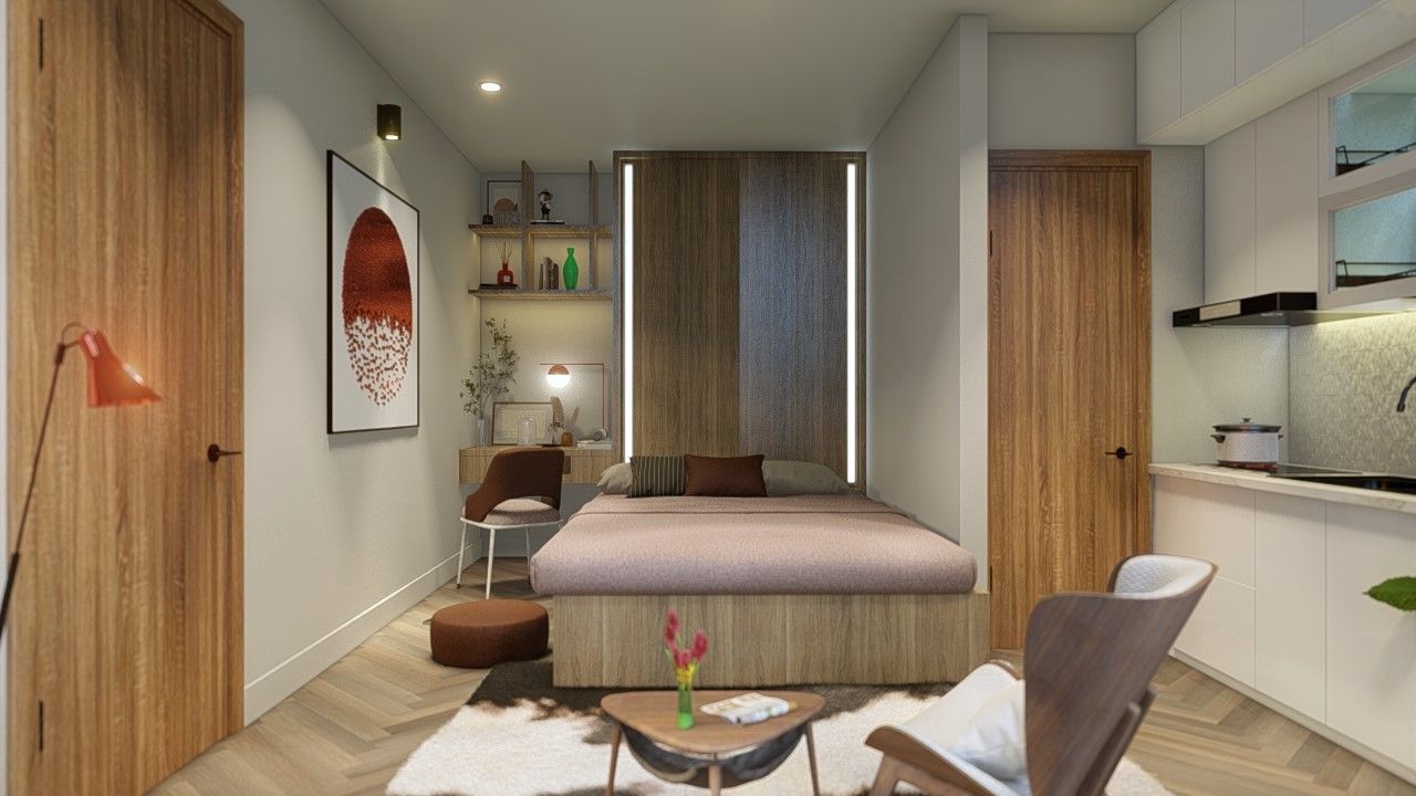 Căn hộ CCMN mới xây tại Khương Trung 20.1m² giá 5 triệu - Full nội thất, dọn vào ở ngay!