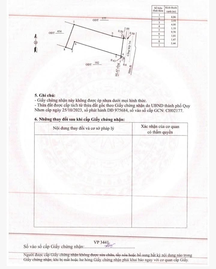 Đất hẻm nội bộ Phạm Ngũ Lão, Quy Nhơn 47m² giá 2.6 tỷ - Sổ hồng chính chủ!
