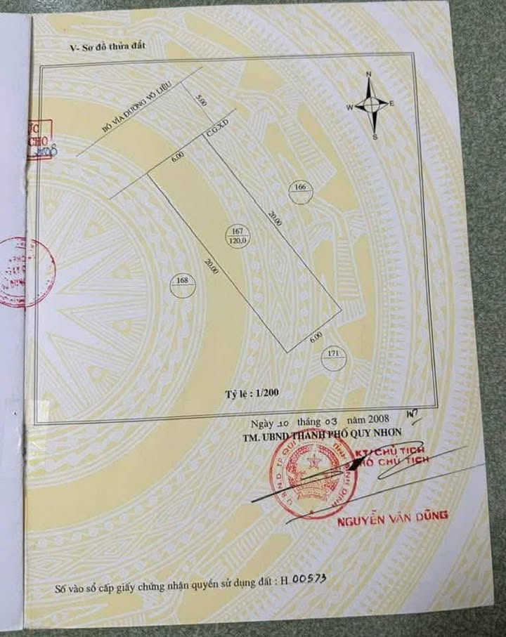 Bán lô đất mặt tiền đường Võ Liệu, phường Ghềnh Ráng, 120m² - Cơ hội đầu tư tuyệt vời!