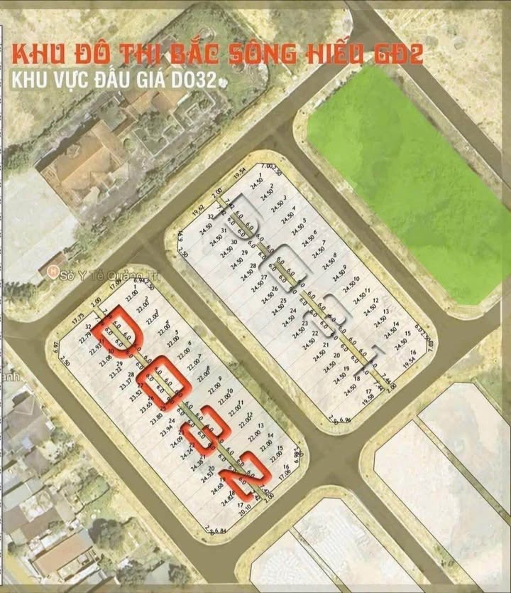 Đất nền Khu đô thị Bắc Sông Hiếu 147m² giá 900 triệu - Cơ hội đầu tư hấp dẫn!