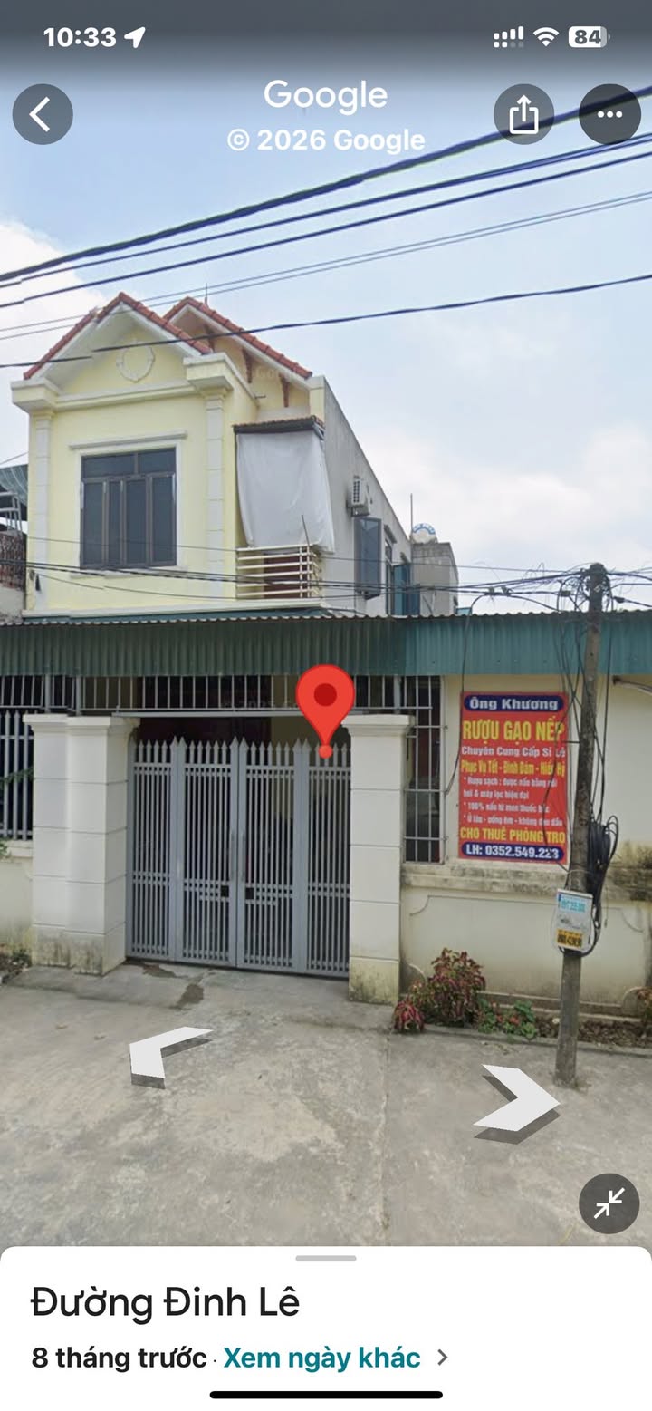 Nhà 2 tầng và dãy phòng trọ tại Gia Viễn, Ninh Bình, 120m² - Vị trí đắc địa, thỏa thuận giá tốt!