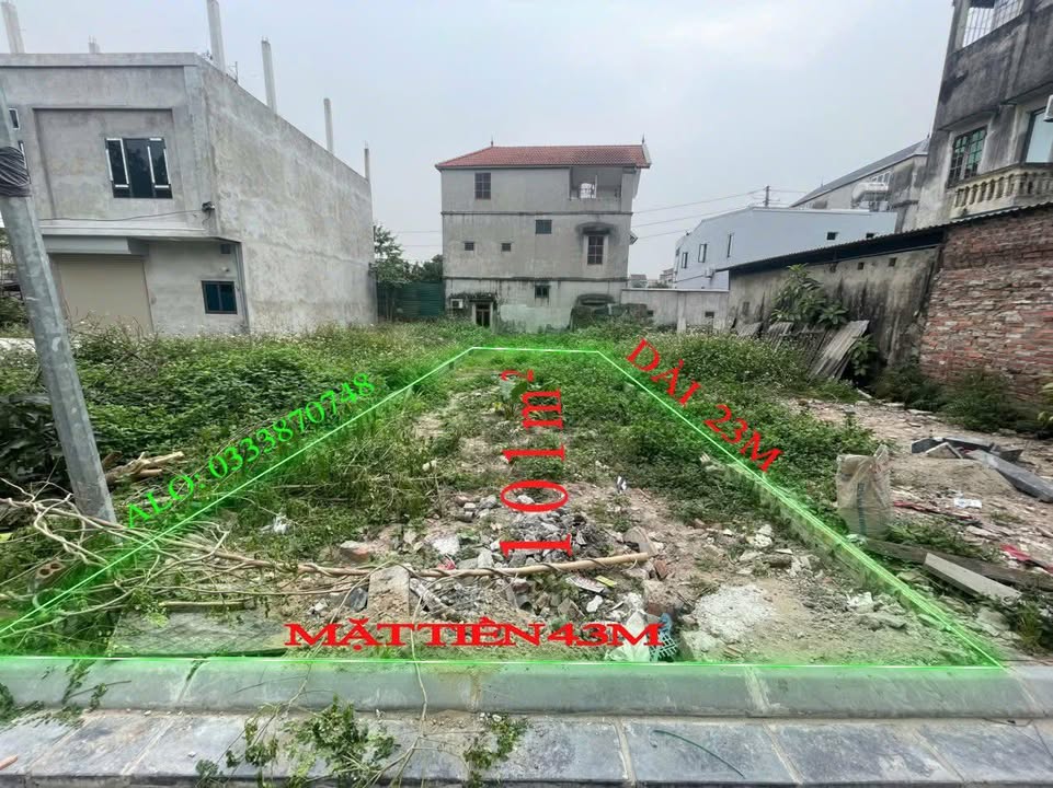 Đất nền Xuân Nộn, Đông Anh 101m² - Giá bán chỉ 2x triệu/m², cơ hội đầu tư tuyệt vời!