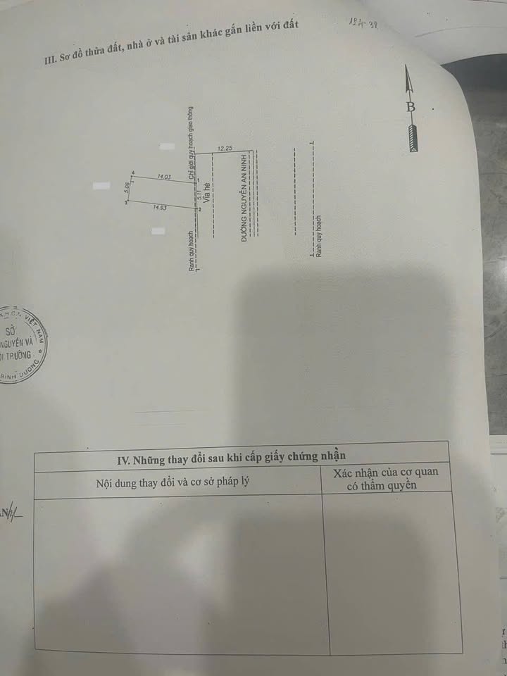 Đất nền Dĩ An 73m² giá 10 tỷ - Cơ hội đầu tư tuyệt vời!