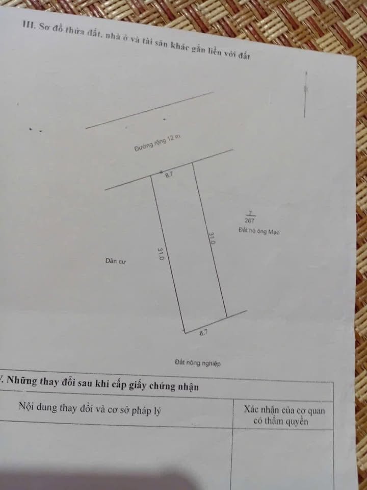 Đất thổ cư 270.3m² tại Xuân Phổ, Nghi Xuân - Kinh doanh sầm uất, giá 3 tỷ!