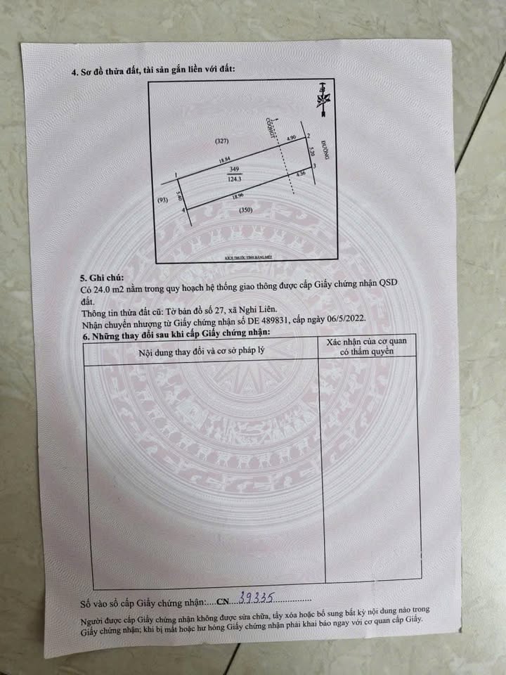 Đất đẹp Nghi Liên 124m² giá 2.6 tỷ - Đầu tư sinh lời hiệu quả!