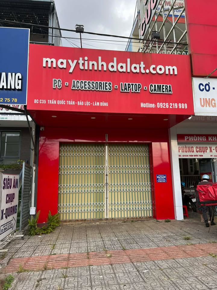 Bán nhà mặt tiền Trần Quốc Toản, Bảo Lộc 120m² giá 6,5 tỷ - Đối diện cổng bệnh viện