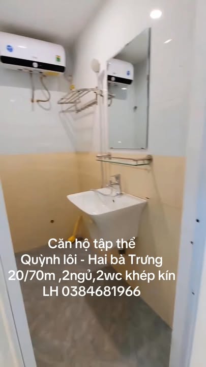 Căn hộ Tập thể Quỳnh Lôi, Hai Bà Trưng 20m² giá 3.88 tỷ - Nội thất đẹp, sẵn sàng vào ở!