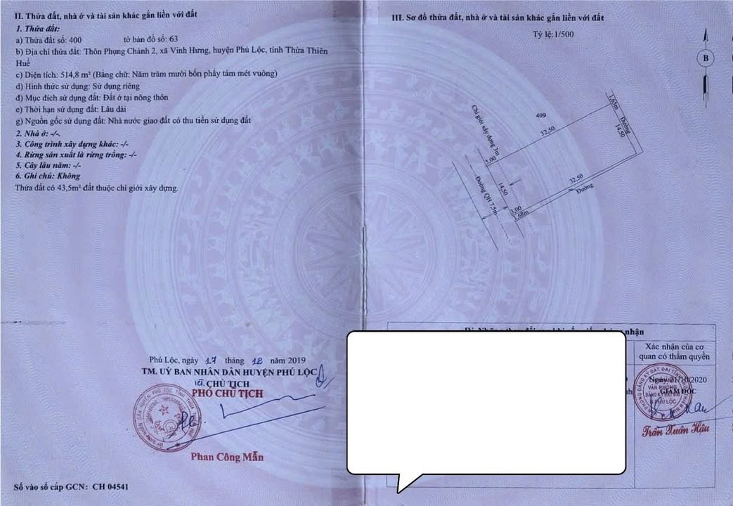 Đất đấu giá đẹp tại TP Huế 562m² giá 1.98 tỷ - Tiềm năng sinh lời cao!