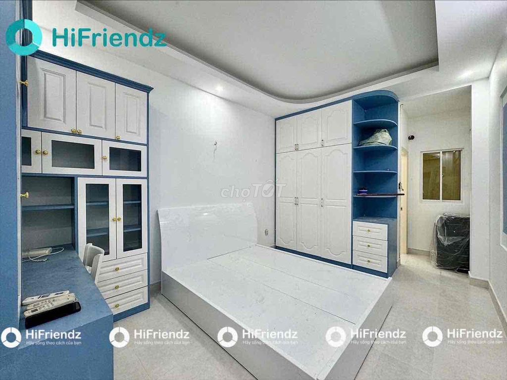 Căn hộ 1PN Nguyễn Cư Trinh 40m² giá 7 triệu - Đầy đủ nội thất, cho thuê ngay!