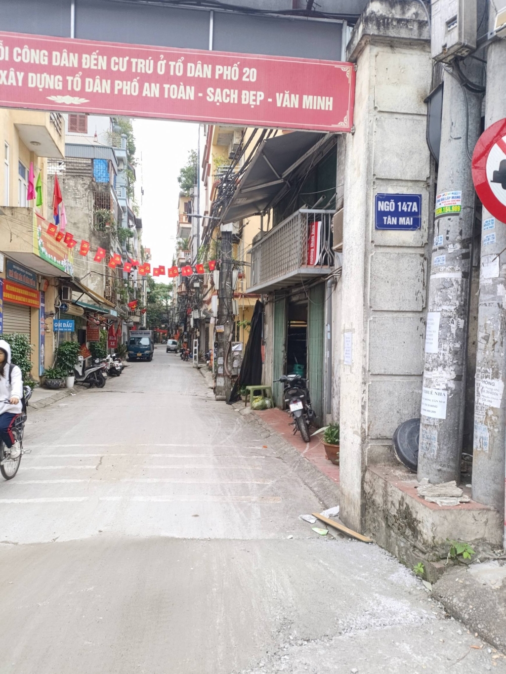 Bán nhà Tân Mai 51m² giá 24.5 tỷ - Mặt ngõ VIP, ô tô tránh