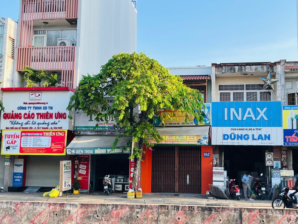 Nhà mặt tiền Lê Trọng Tấn, Tân Phú 135m² giá 15.2 tỷ - Vị trí đắc địa kinh doanh