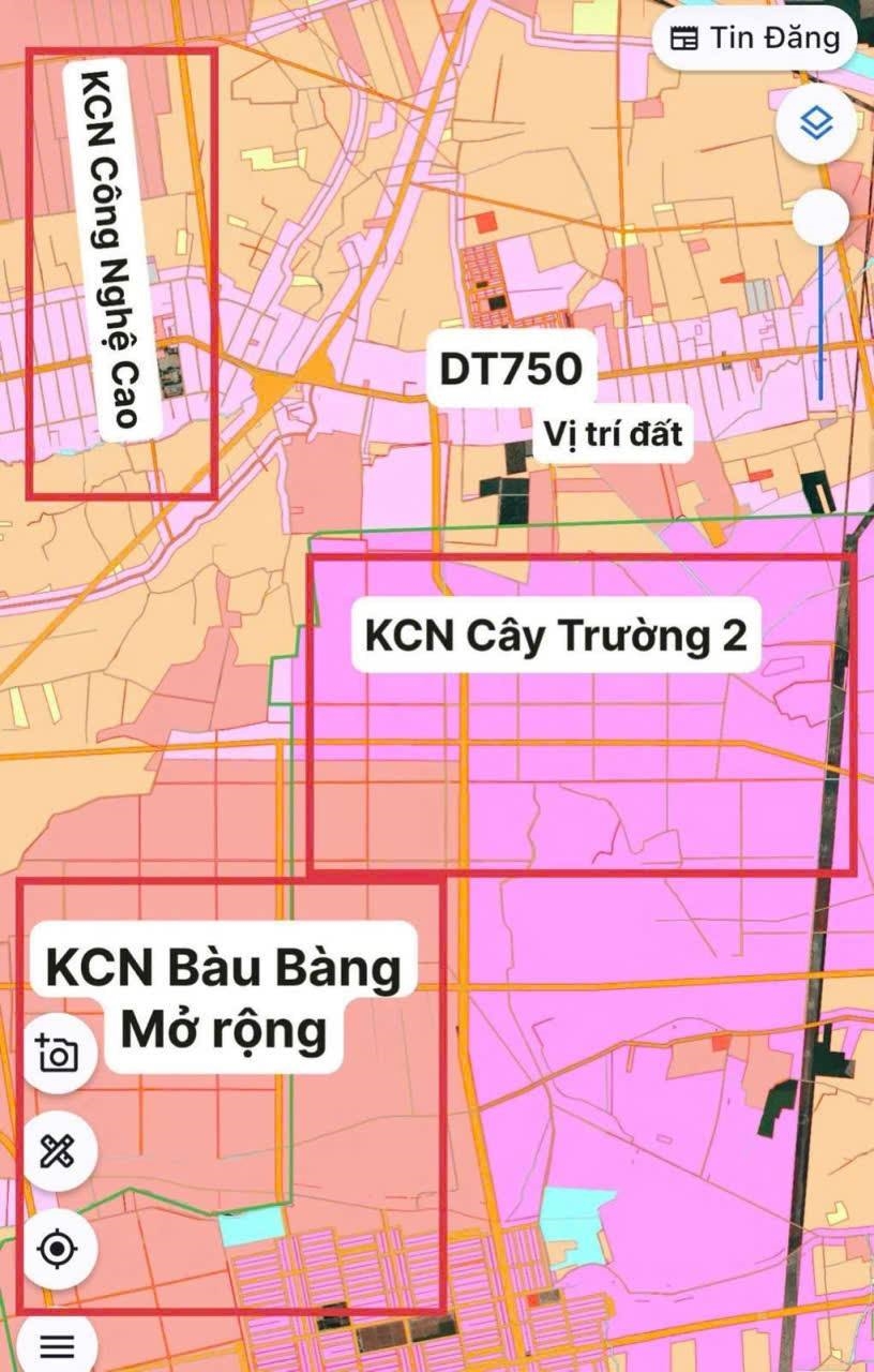 Đất nền Bàu Bàng 225m² giá 880 triệu - Đầu tư tiềm năng gần KCN