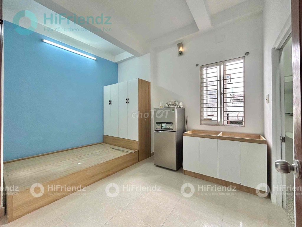 Cho thuê phòng Nguyễn Bặc, Q.Tân Bình 28m² giá 4.3 triệu - Căn hộ mới 100% full nội thất